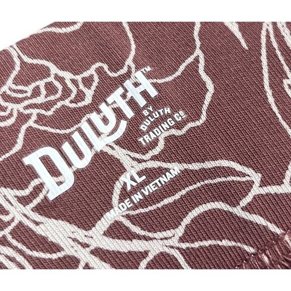 Duluth Skirt Women's Size XL Red Cotton Blend Mini Stretch - Picture 4 of 5